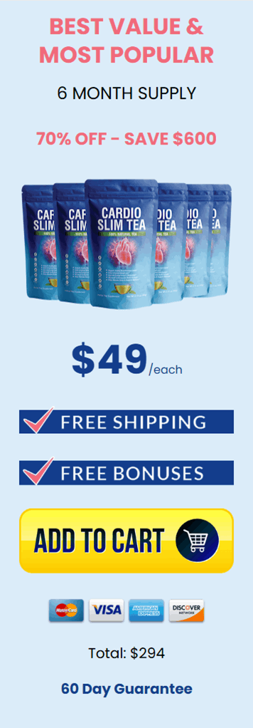 Cardio Slim Tea Price