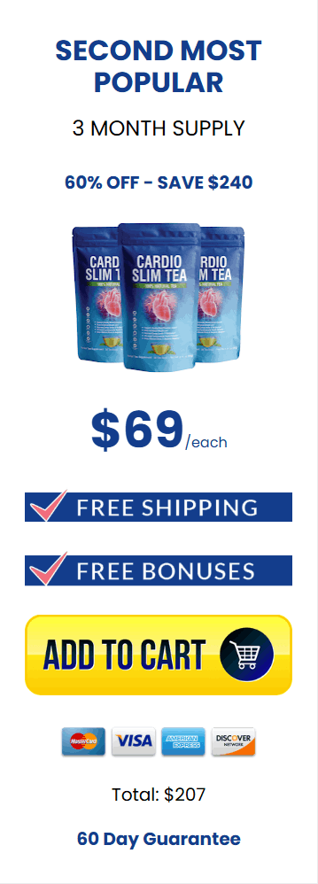 Cardio Slim Tea Price